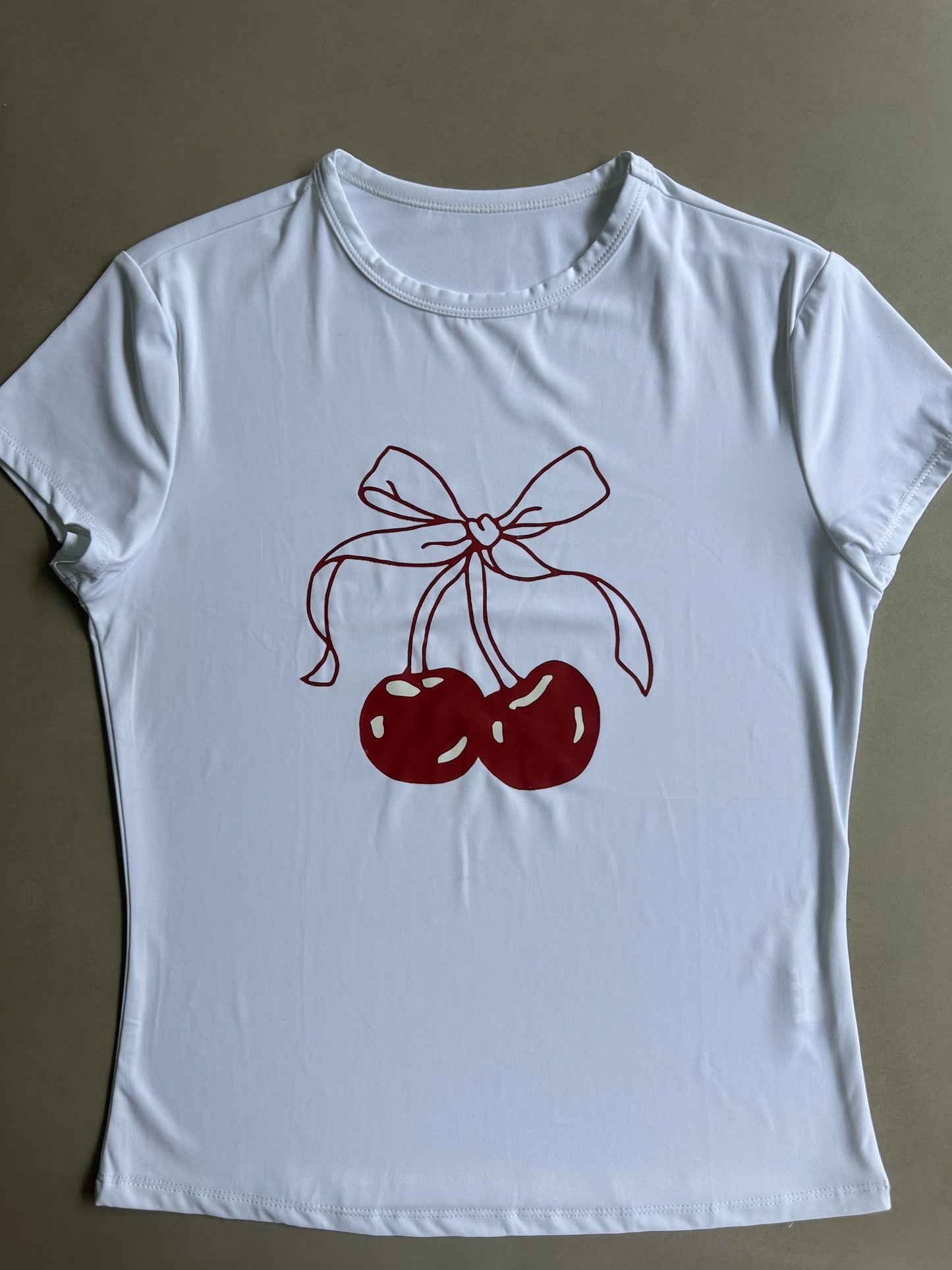‘Cherry’ baby tee