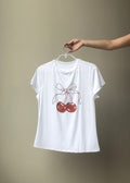 ‘Cherry’ baby tee