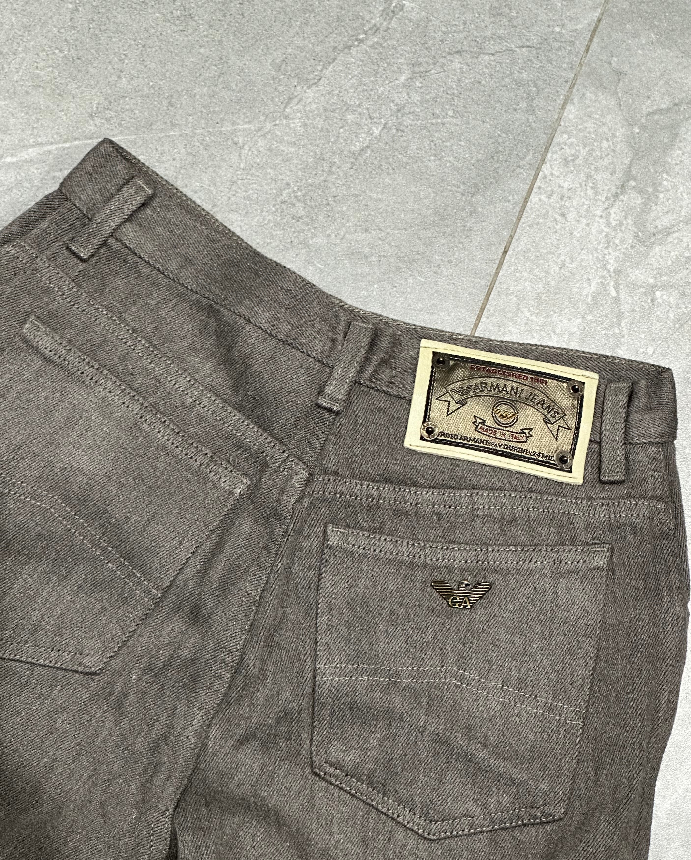 Armani soft pants (brown)