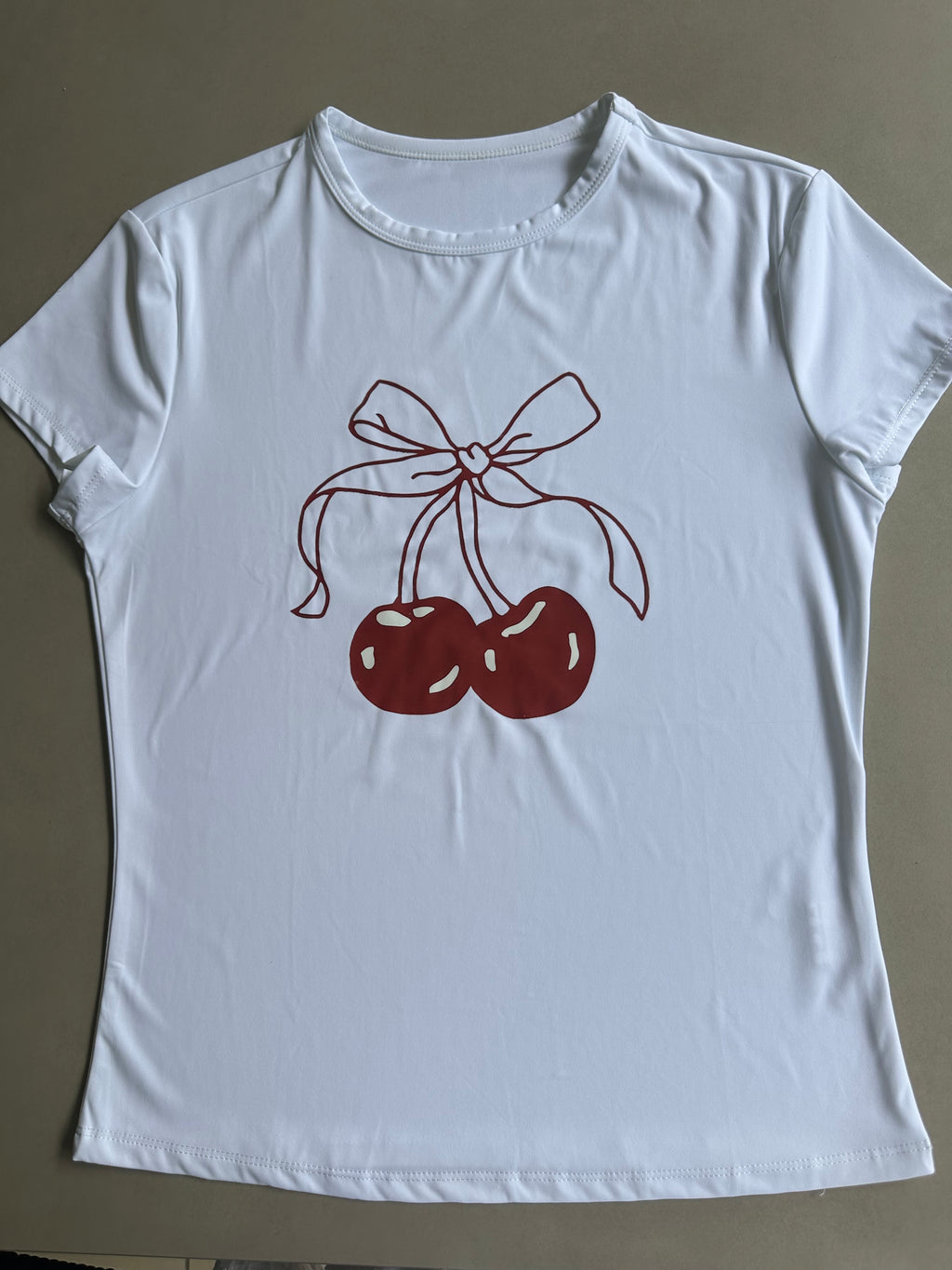 ‘Cherry’ baby tee