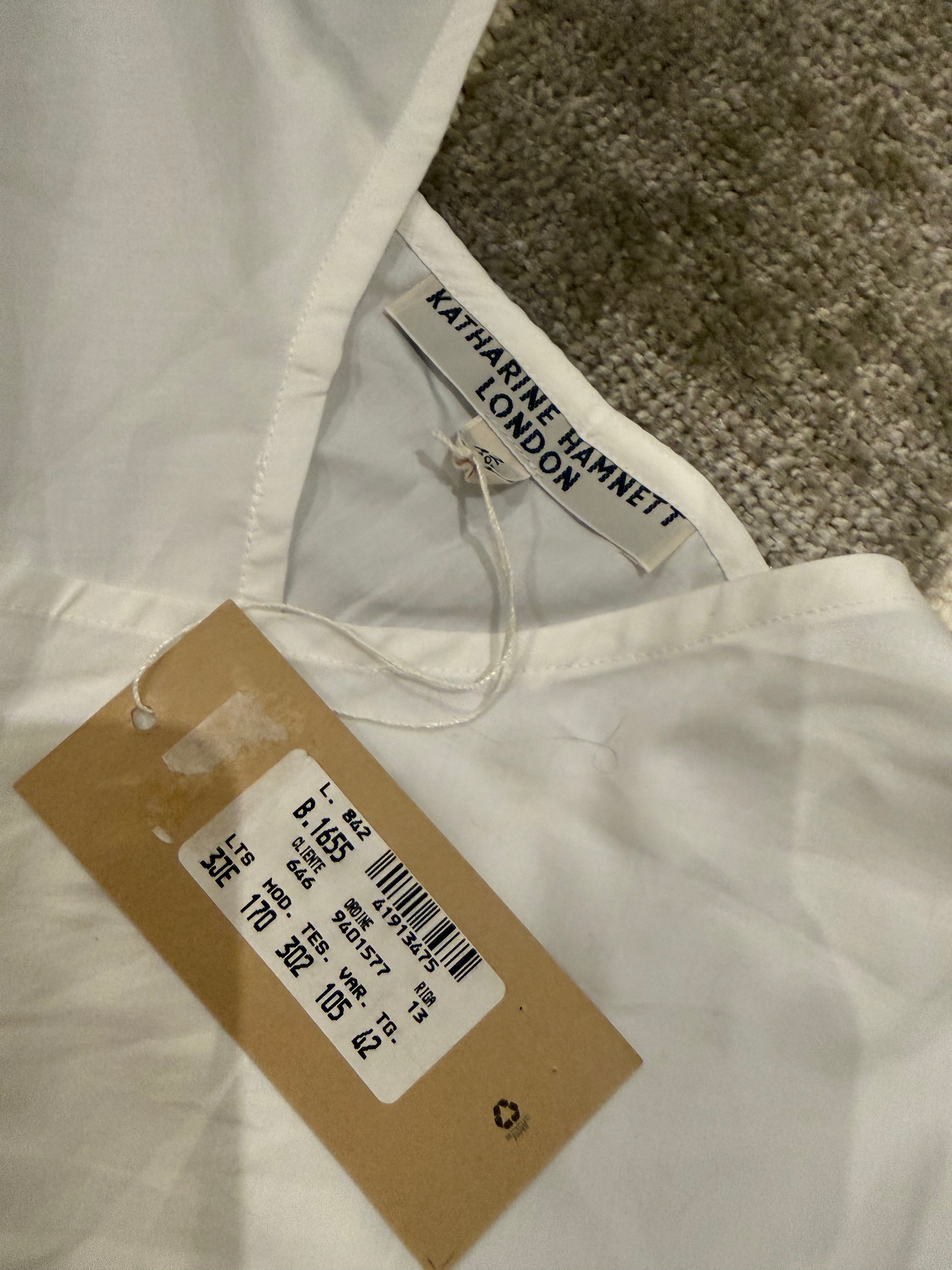 Katharine Hamnett Cotton Wrap Top