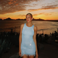 Destello Dress in Blue